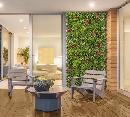 Jardin Vertical Villa 1x1 Metro